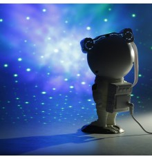 Проектор нічник Космонавт із проекцією зоряного неба з пультом і USB