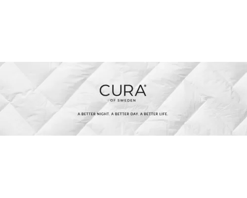 Ковдра обтяжувана сенсорна CURA OF SWEDEN 150x210см 11кг біла Ковдра обтяжувана сенсорна CURA OF SWEDEN 150x210см 11кг біла